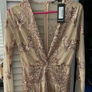NASTY GAL DRESS - sequin bodycon